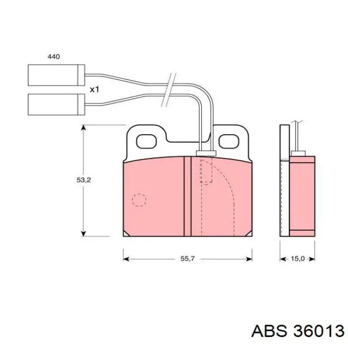 Купить 60704084 Fiat/Alfa/Lancia Колодки тормозные задние, дисковые