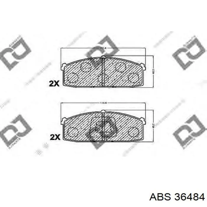 Колодки ABS 36484 цена, от 7.23 USD