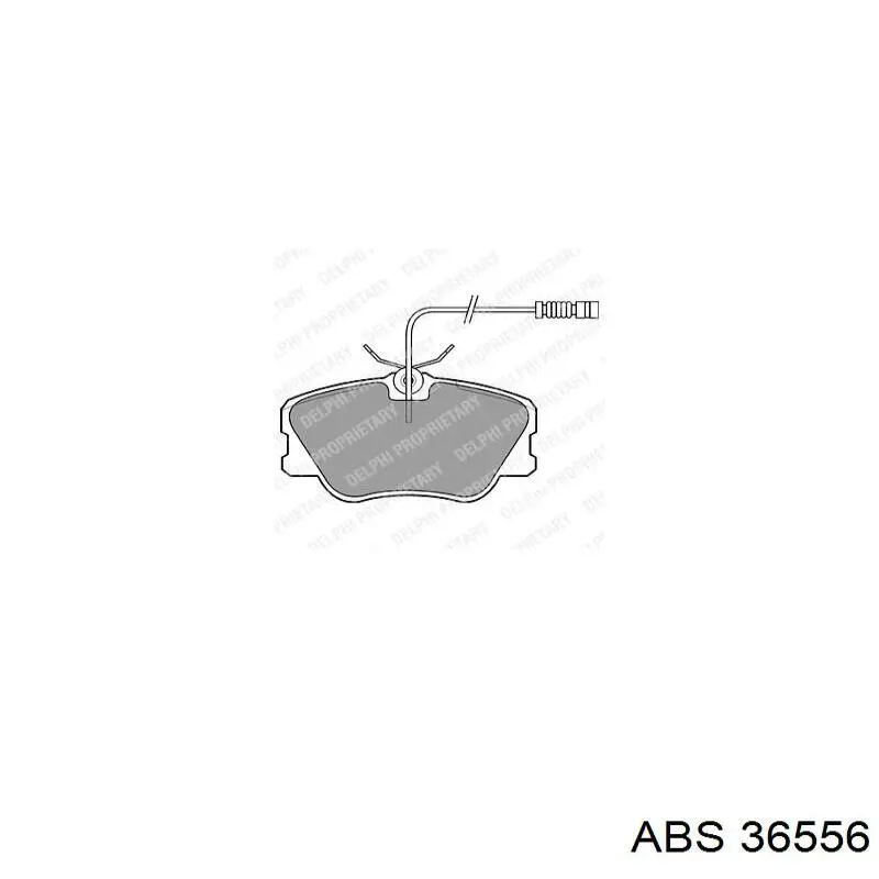 Колодки ABS 36556 цена, от 16.87 USD