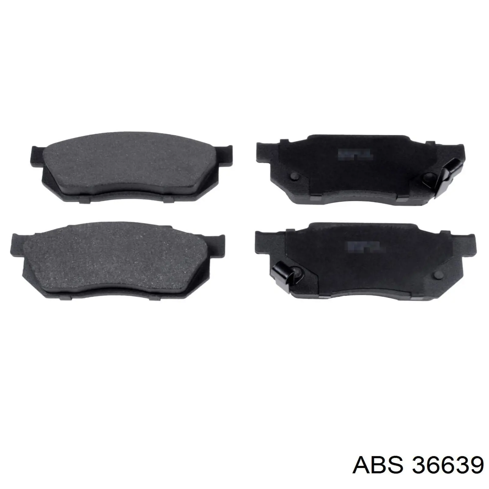 36639 ABS Колодки передние