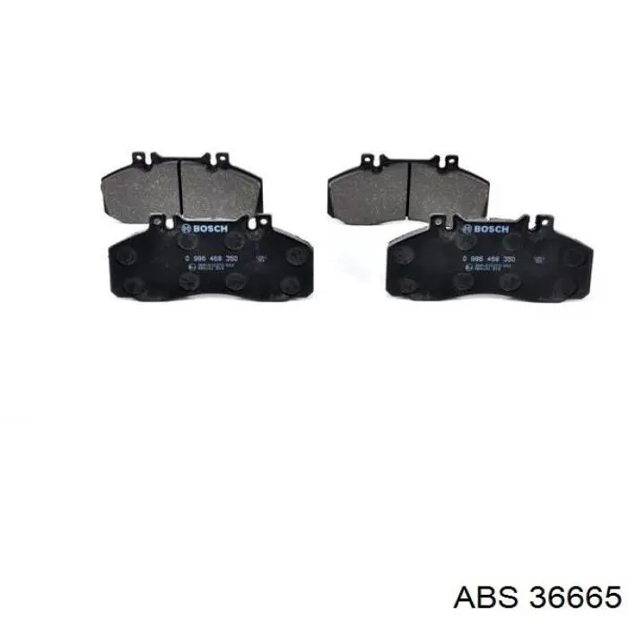 Колодки дисковые  ABS 36665 цена, от 31.03 USD