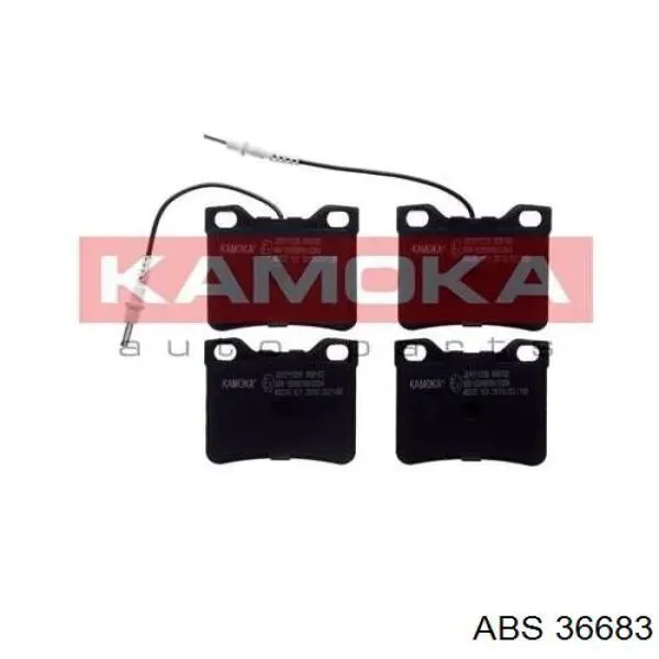 Колодки дисковые  ABS 36683 цена, от 10.93 USD