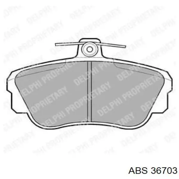 Колодки ABS 36703 цена, от 15.37 USD