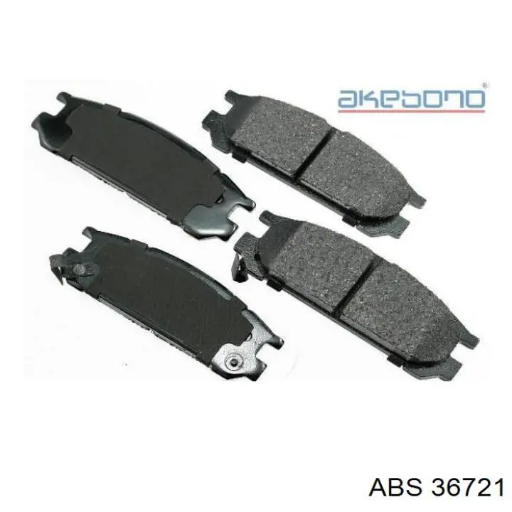 Задние дисковые колодки ABS 36721