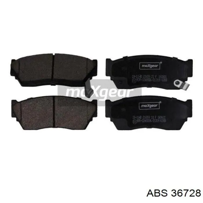 36728 ABS Колодки передние