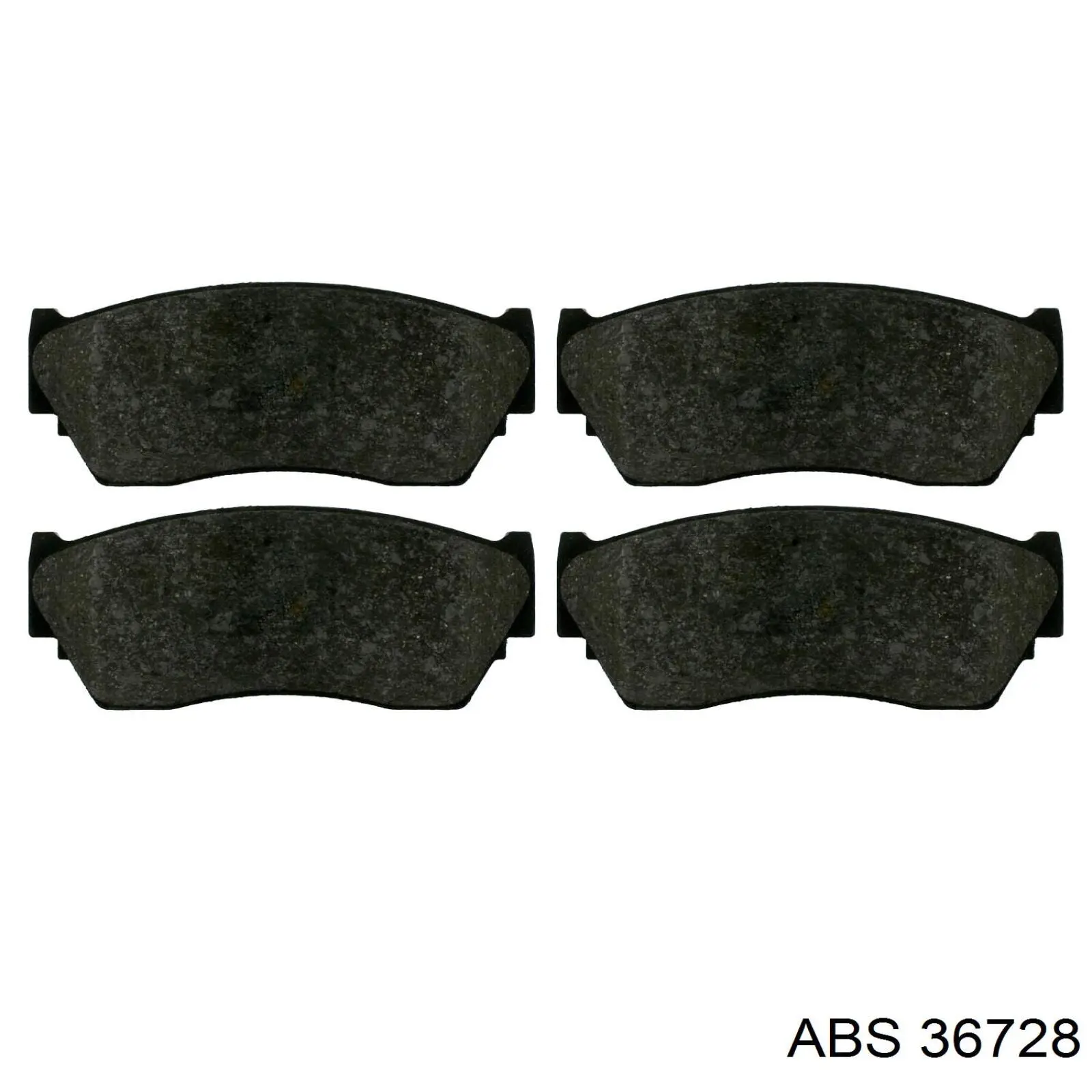 Купить 36728 ABS Колодки тормозные
