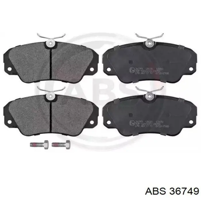 36749 ABS Колодки передние