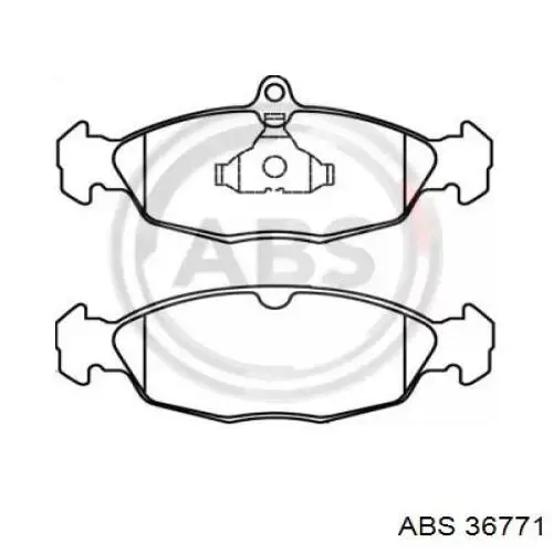 Купить 36771 ABS Колодки тормозные