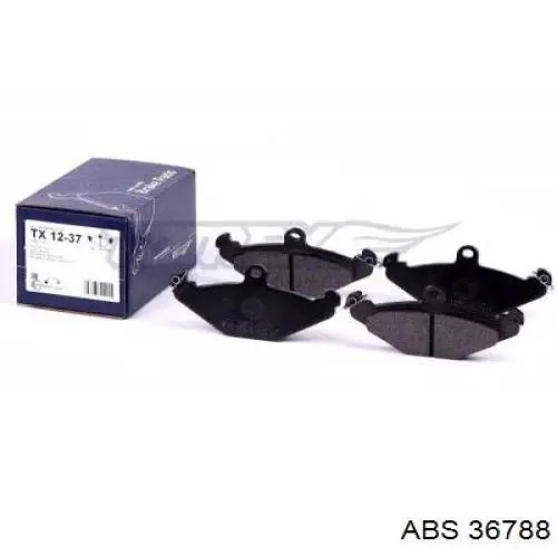 Купить 36788 ABS Колодки тормозные задние, дисковые