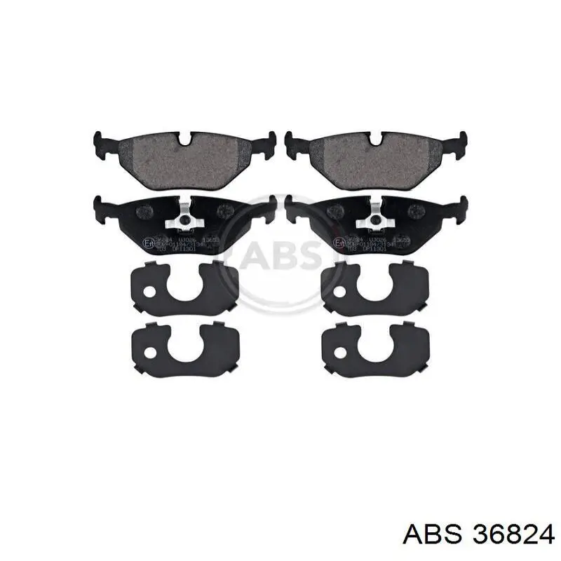 Колодки дисковые  ABS 36824 цена, от 14.26 USD