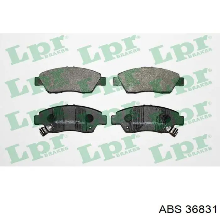 Купить 36831 ABS Колодки тормозные