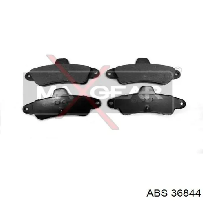 Колодки дисковые  ABS 36844 цена, от 13.64 USD