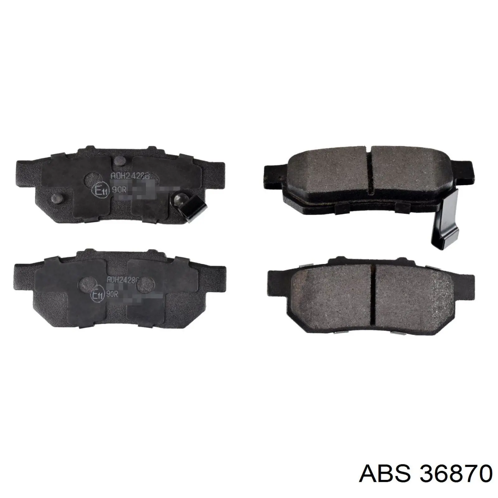Колодки дисковые  ABS 36870 цена, от 14.33 USD