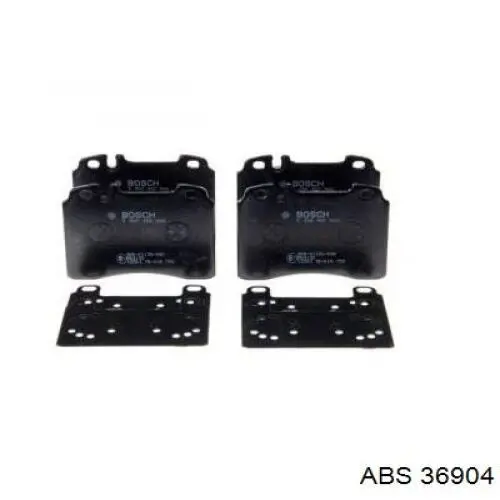 Купить 36904 ABS Колодки тормозные
