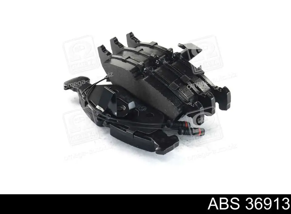 Колодки тормозные задние дисковые ABS 36913