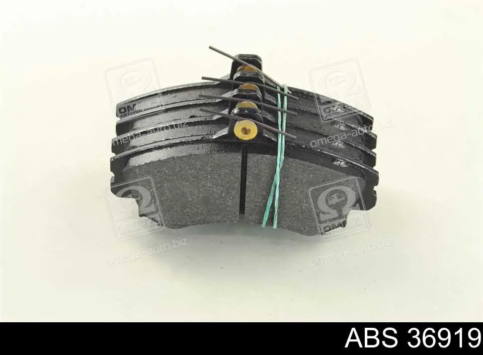 36919 ABS колодки тормозные передние дисковые