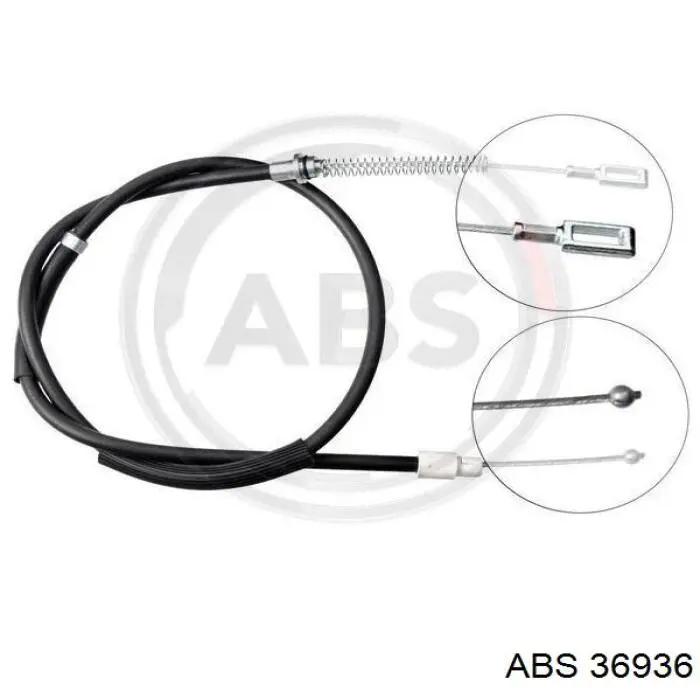 Купить 36936 ABS Колодки тормозные задние, дисковые