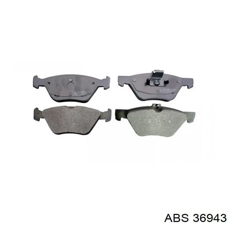 Купить 36943 ABS Колодки тормозные