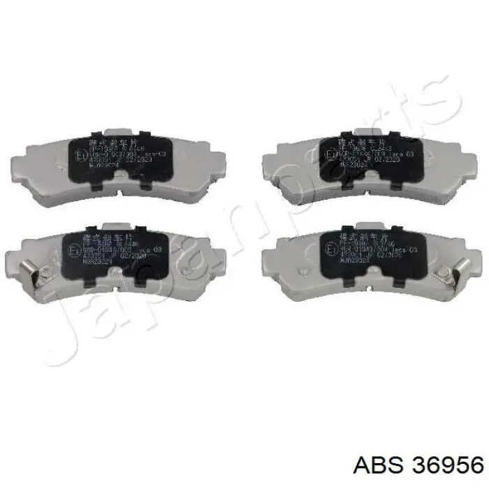 Колодки дисковые  ABS 36956 цена, от 13.37 USD