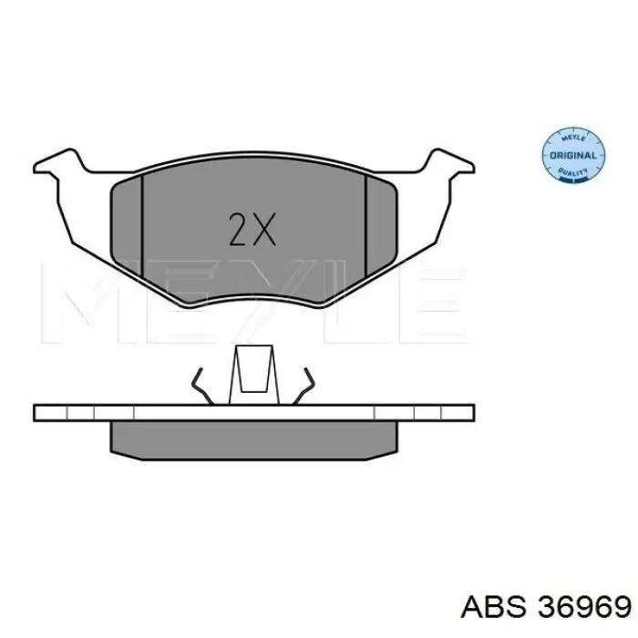 Колодки ABS 36969 цена, от 13.32 USD