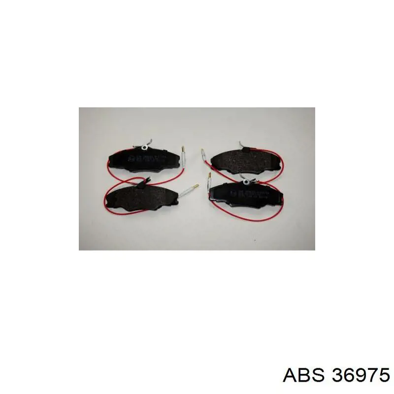 Колодки дисковые  ABS 36975 цена, от 13.67 USD