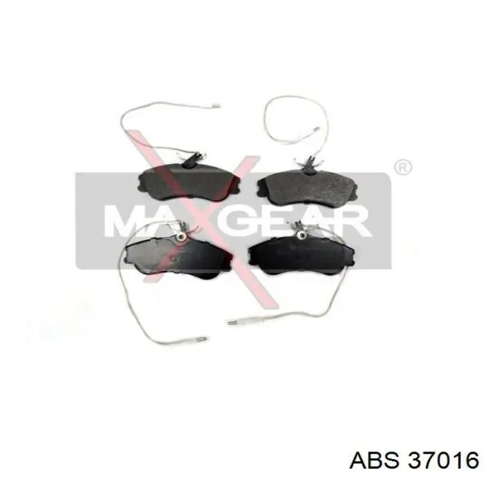 Передние тормозные колодки 37016 ABS