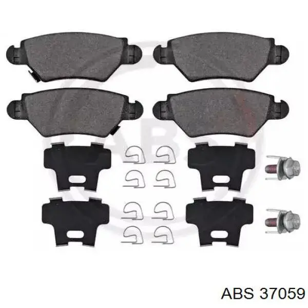 Колодки дисковые  ABS 37059 цена, от 14.49 USD