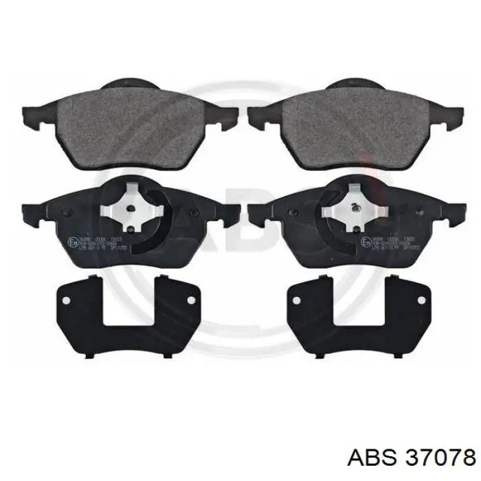 Передние тормозные колодки 37078 ABS