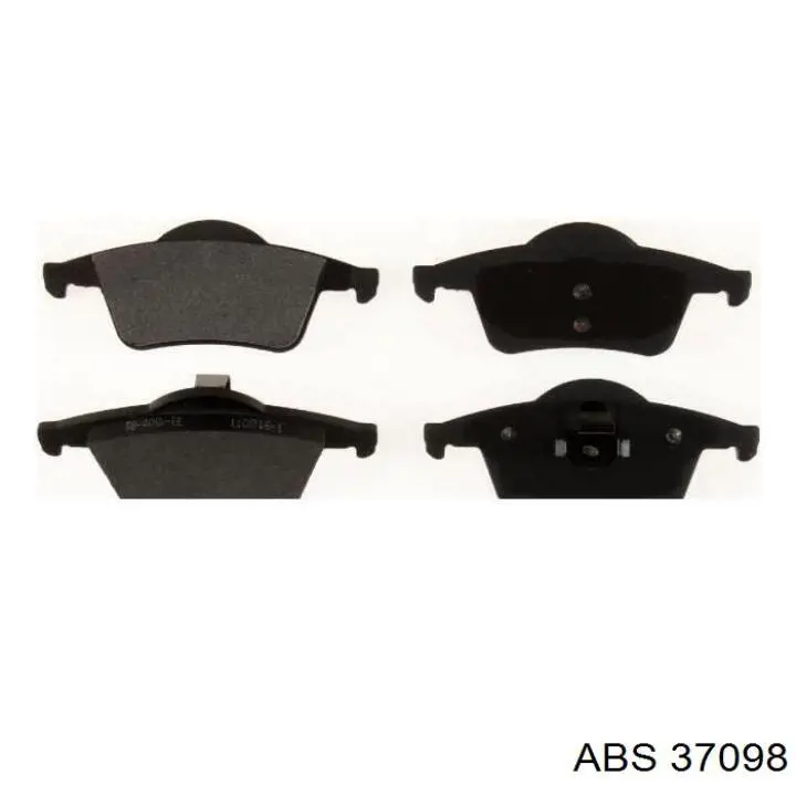 Задние тормозные колодки 37098 ABS