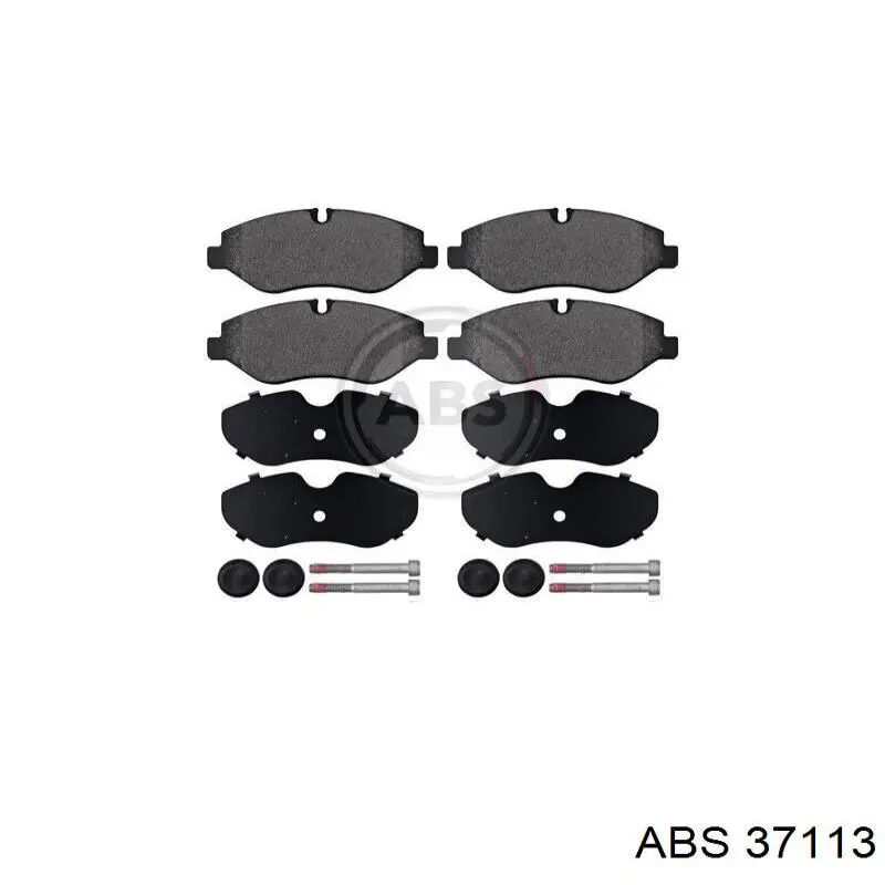 Задние тормозные колодки 37113 ABS