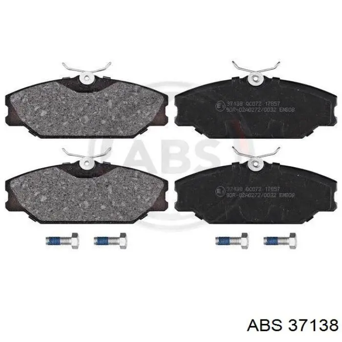 Pastillas de freno delanteras 37138 ABS