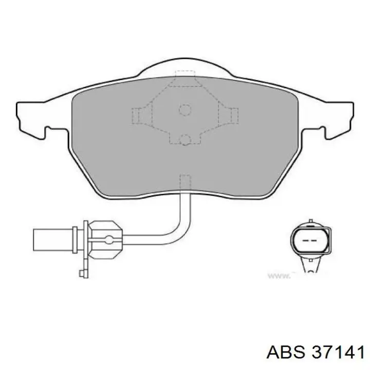 Колодки ABS 37141 цена, от 20.74 USD