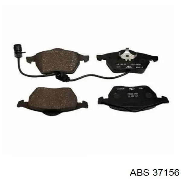 Купить 37156 ABS Колодки тормозные