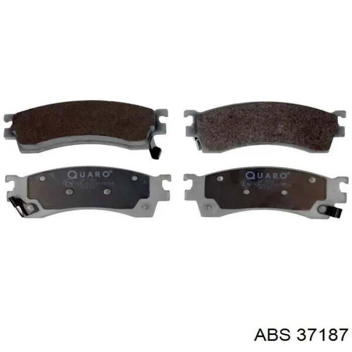 Тормозные колодки ABS 37187