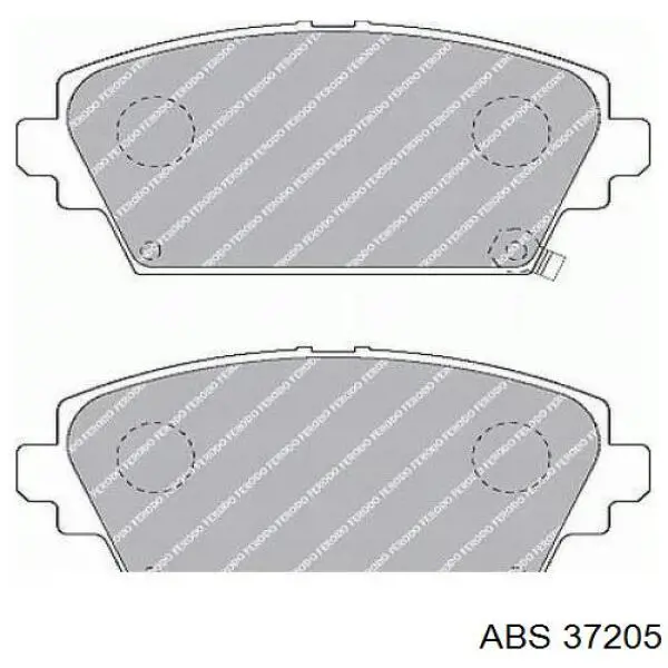 Колодки ABS 37205 цена, от 17.98 USD