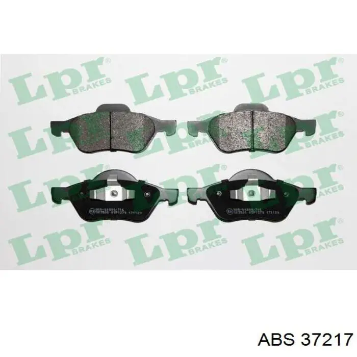 37217 ABS Колодки передние