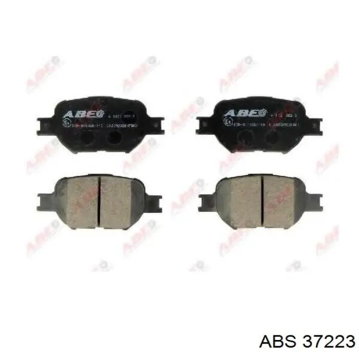 Колодки ABS 37223 цена, от 17.72 USD