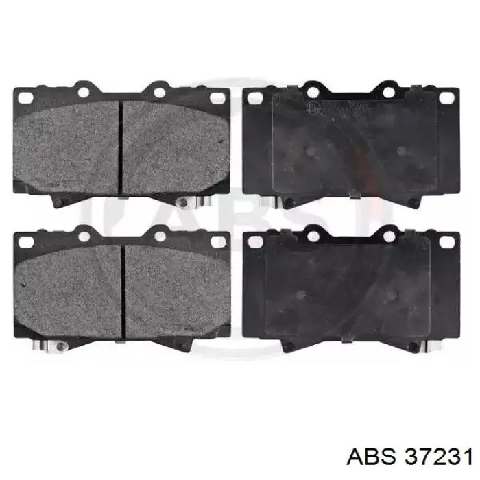 Купить 37231 ABS Колодки тормозные