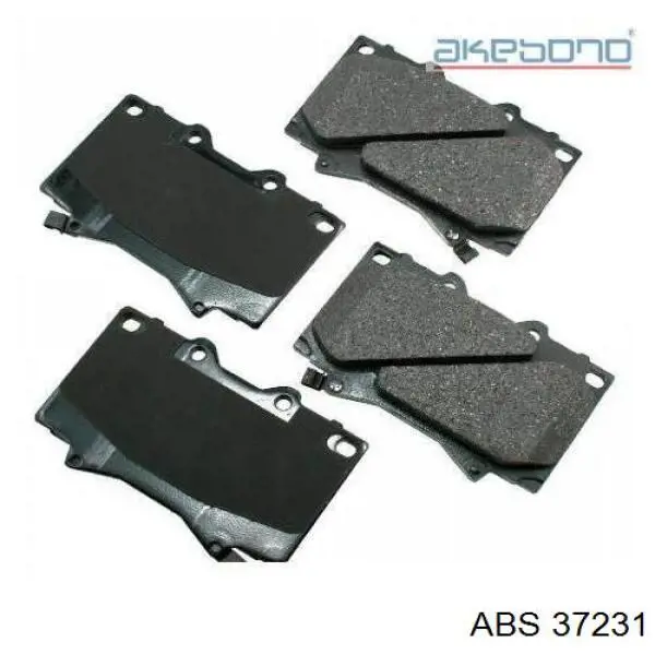 Тормозные колодки ABS 37231