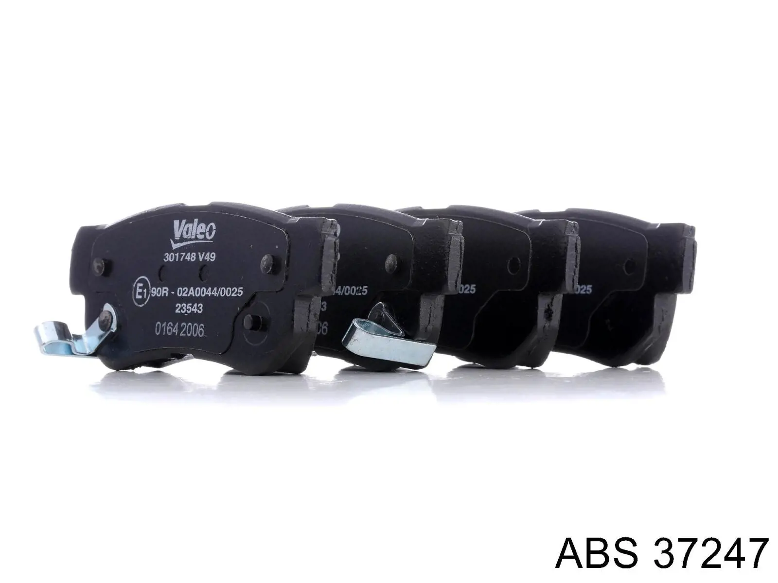 Купить 37247 ABS Колодки тормозные задние, дисковые