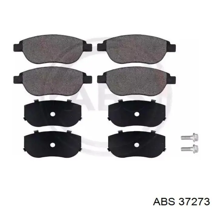 37273 ABS колодки тормозные передние дисковые