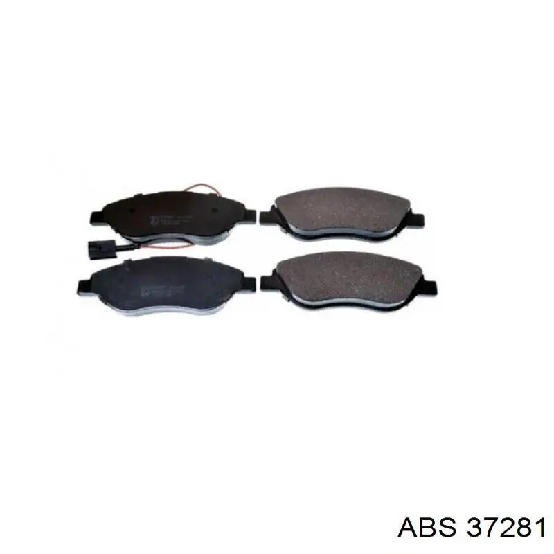 Купить 37281 ABS Колодки тормозные