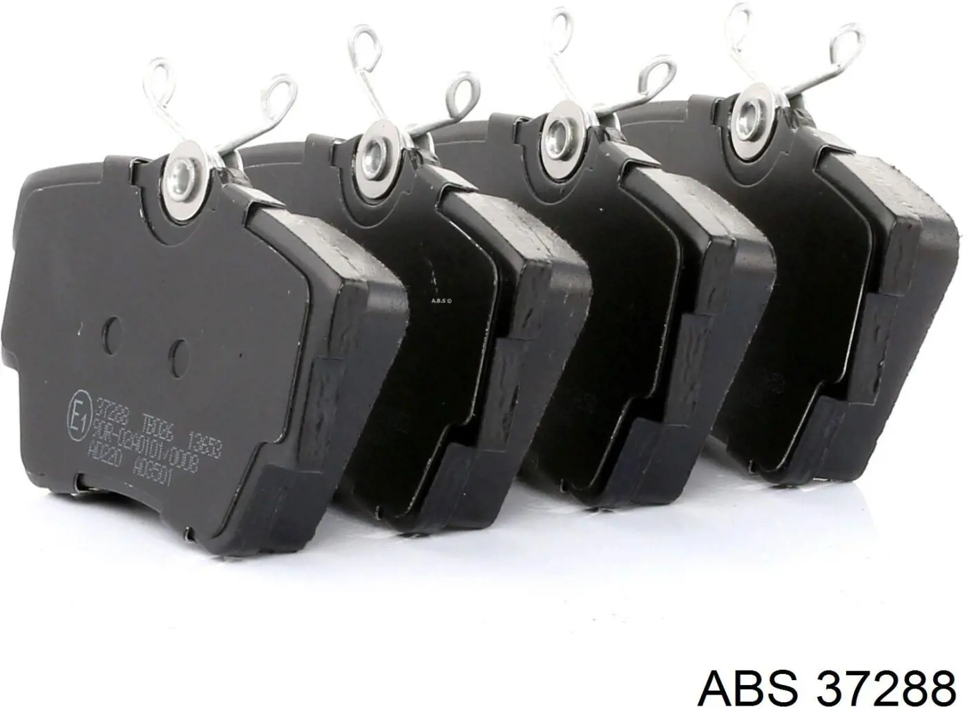 Pastillas de freno traseras 37288 ABS