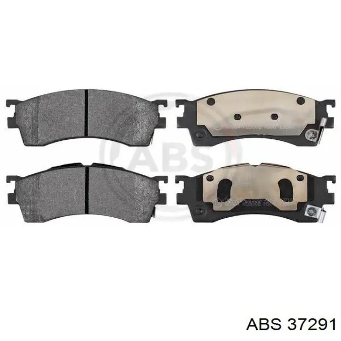 Задние тормозные колодки 37291 ABS