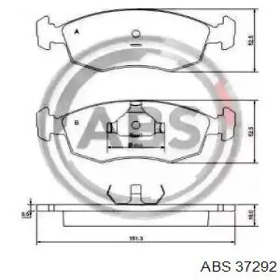 Колодки ABS 37292 цена, от 16.89 USD