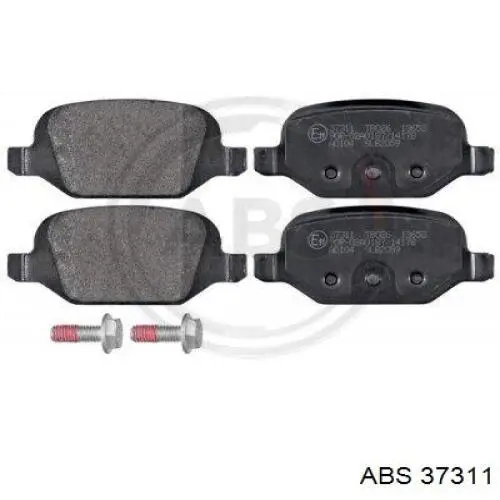 Купить 37311 ABS Колодки тормозные задние, дисковые