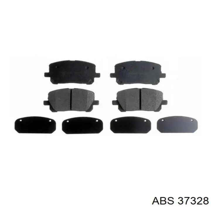 Купить 37328 ABS Колодки тормозные