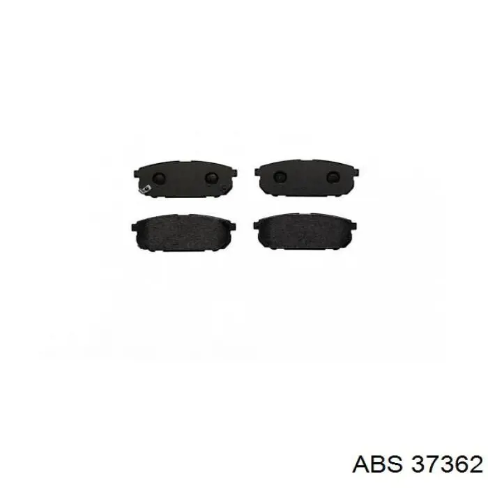 Купить 37362 ABS Колодки тормозные задние, дисковые