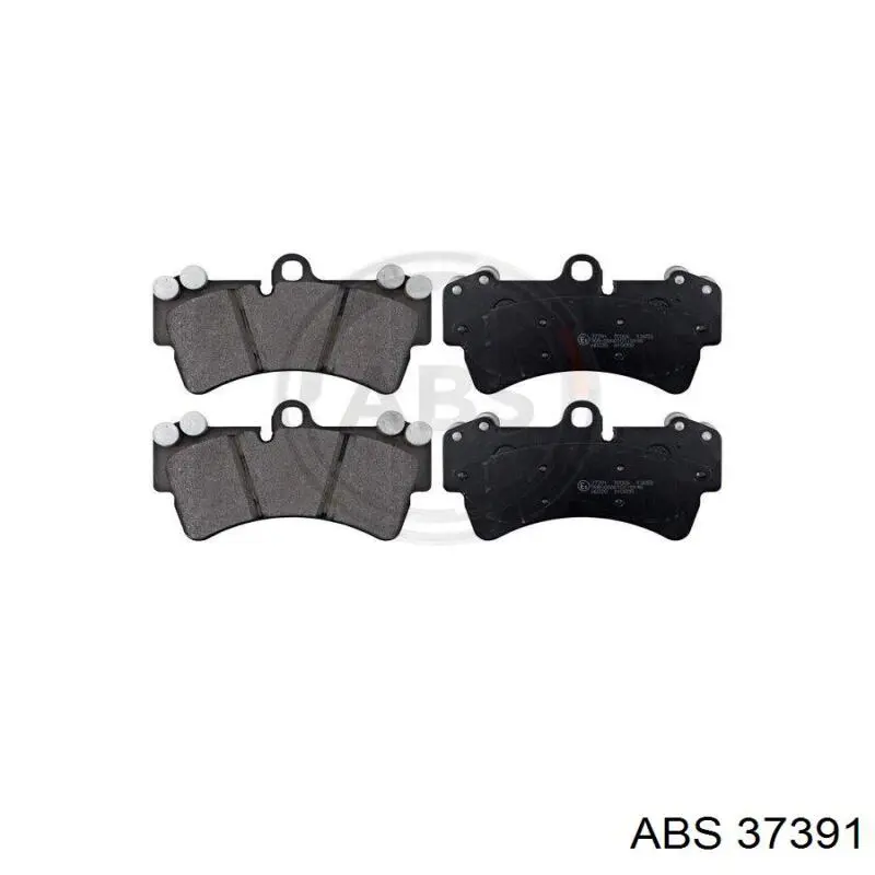 Передние тормозные колодки 37391 ABS