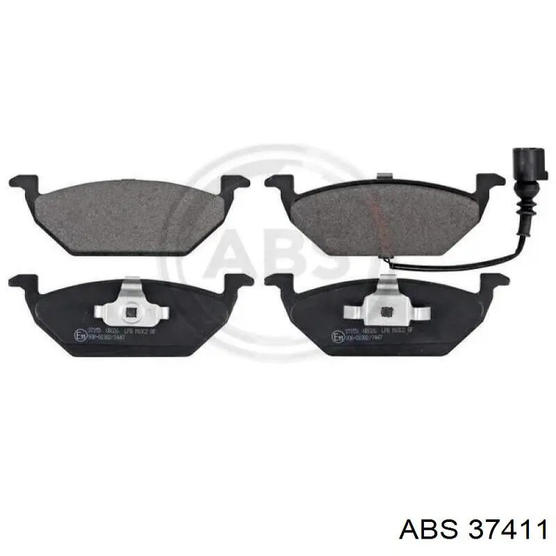 Задние тормозные колодки 37411 ABS